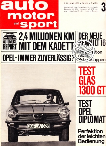 Auto Motor Sport, 06.02.1965 bis 19.02.1965