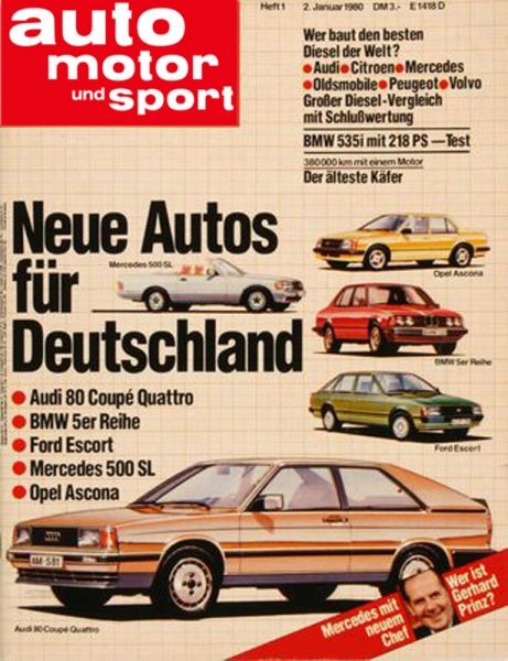 Auto Motor Sport, 02.01.1980 bis 15.01.1980