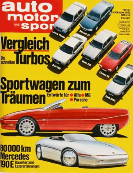 Auto Motor Sport, 16.10.1985 bis 29.10.1985