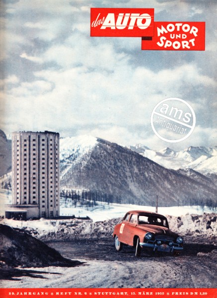 Auto Motor Sport, 15.03.1952 bis 28.03.1952