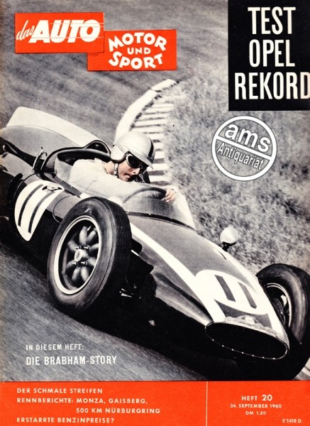 Auto Motor Sport, 24.09.1960 bis 07.10.1960