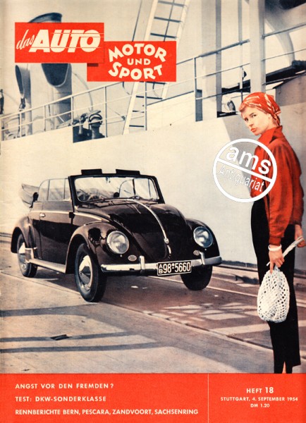 Auto Motor Sport, 04.09.1954 bis 17.09.1954