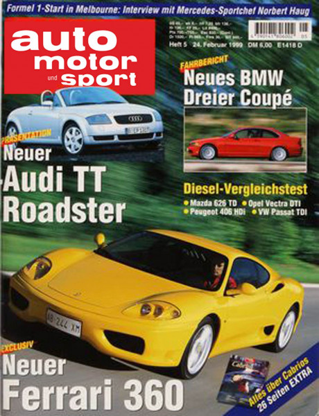 Auto Motor Sport, 24.02.1999 bis 09.03.1999