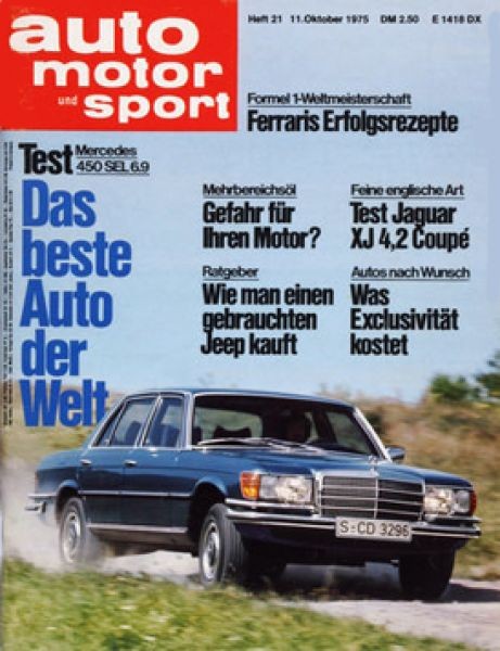 Auto Motor Sport, 11.10.1975 bis 24.10.1975