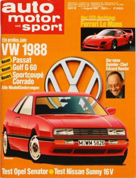 Auto Motor Sport, 01.08.1987 bis 14.08.1987