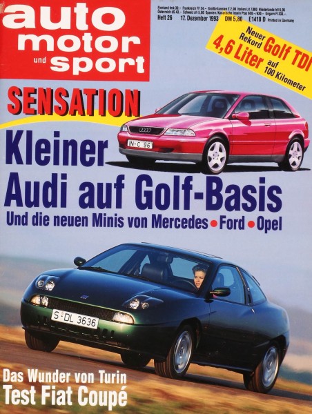 Auto Motor Sport, 17.12.1993 bis 30.12.1993
