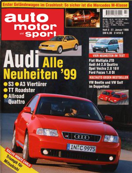 Auto Motor Sport, 27.01.1999 bis 09.02.1999