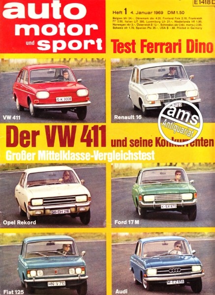 Auto Motor Sport, 04.01.1969 bis 17.01.1969