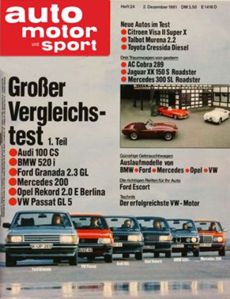 Auto Motor Sport, 02.12.1981 bis 15.12.1981