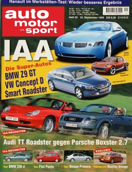 Auto Motor Sport, 22.09.1999 bis 05.10.1999