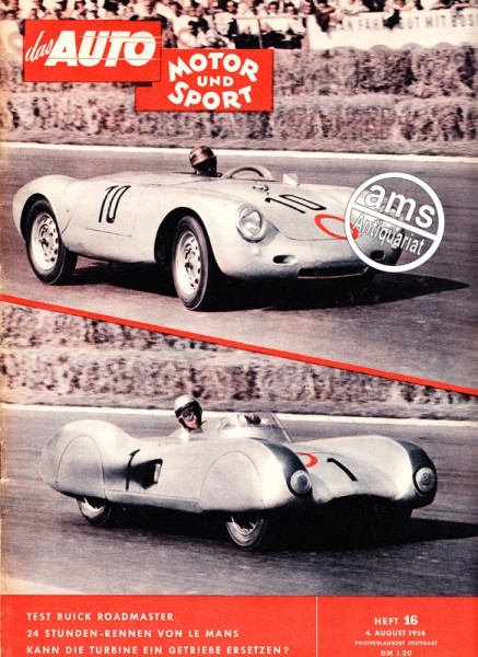 Auto Motor Sport, 04.08.1956 bis 18.08.1956