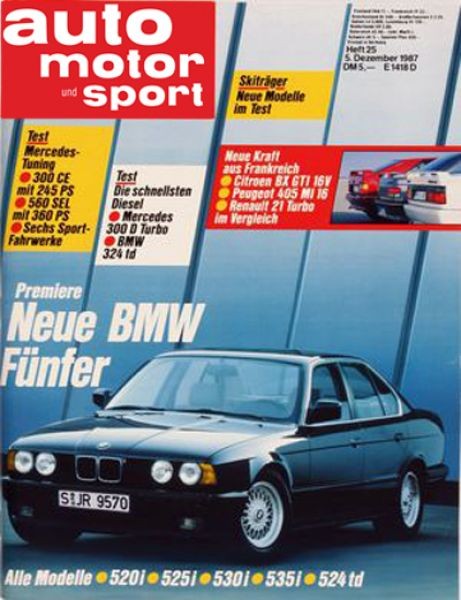 Auto Motor Sport, 05.12.1987 bis 18.12.1987
