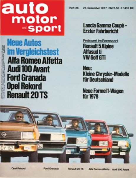 Auto Motor Sport, 21.12.1977 bis 03.01.1978