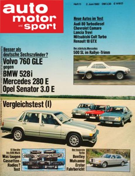 Auto Motor Sport, 02.06.1982 bis 15.06.1982