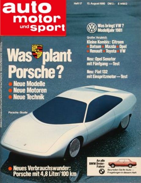 Auto Motor Sport, 13.08.1980 bis 26.08.1980