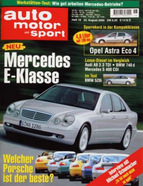 Auto Motor Sport, 23.08.2000 bis 05.09.2000
