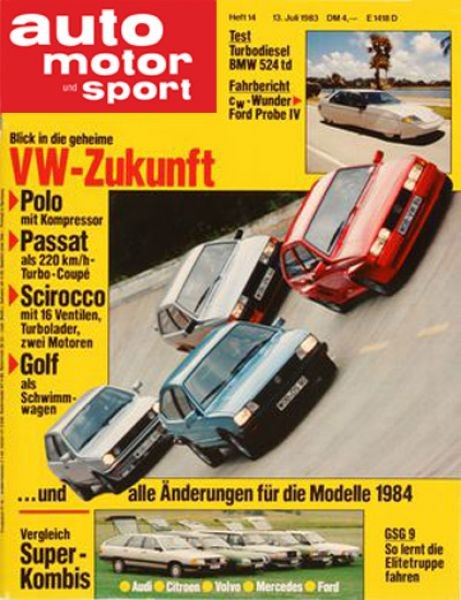 Auto Motor Sport, 13.07.1983 bis 26.07.1983