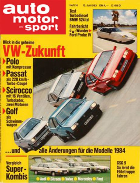 Auto Motor Sport, 13.07.1983 bis 26.07.1983