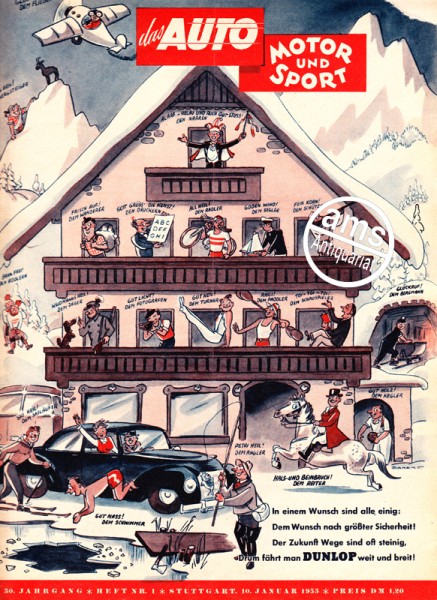 Auto Zeitung 10.1.1953