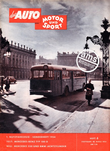Auto Motor Sport, 20.03.1954 bis 02.04.1954