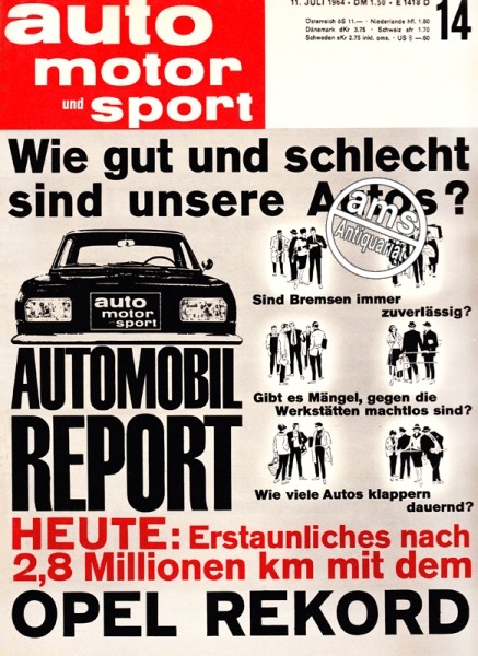 Auto Motor Sport, 11.07.1964 bis 24.07.1964
