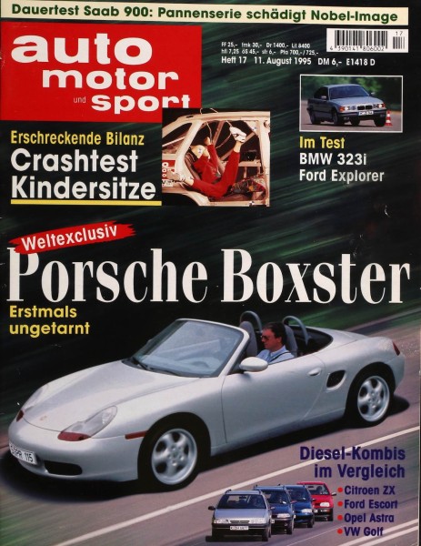 Auto Motor Sport, 11.08.1995 bis 24.08.1995