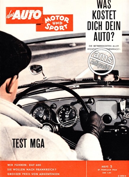Auto Motor Sport, 27.02.1960 bis 11.03.1960