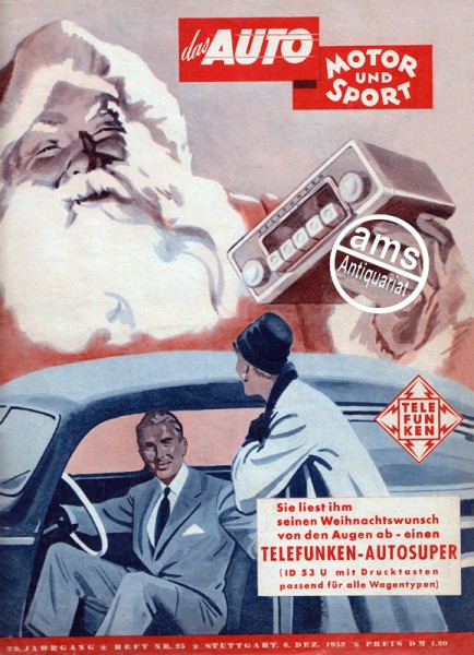 Auto Motor Sport, 06.12.1952 bis 19.12.1952