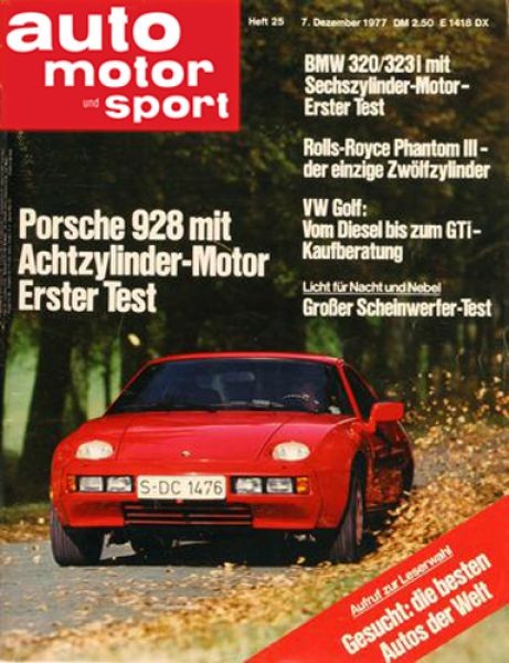 Auto Motor Sport, 07.12.1977 bis 20.12.1977