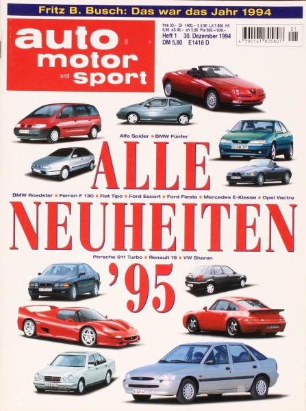 Auto Motor Sport, 30.12.1994 bis 12.01.1995