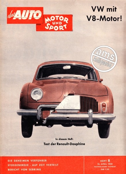 Auto Motor Sport, 12.04.1958 bis 25.04.1958