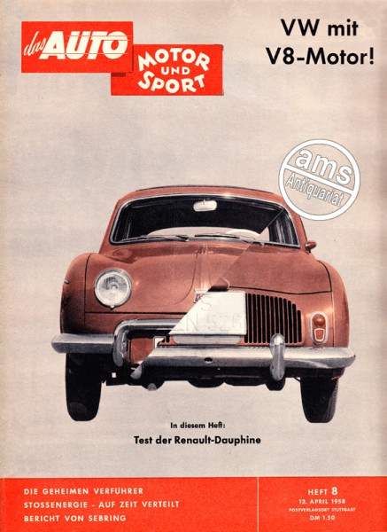 Auto Motor Sport, 12.04.1958 bis 25.04.1958