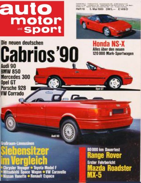 Auto Motor Sport, 05.05.1989 bis 18.05.1989