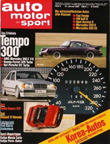 Auto Motor Sport, 31.01.1987 bis 13.02.1987