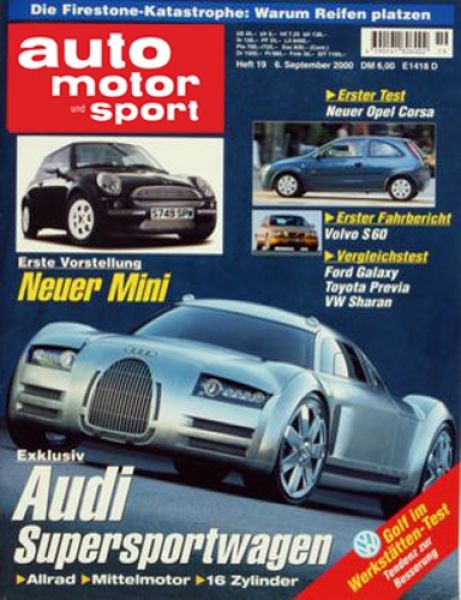 Auto Motor Sport, 06.09.2000 bis 19.09.2000