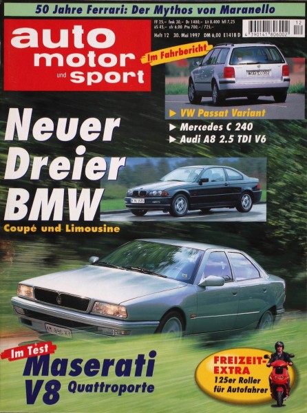 Auto Motor Sport, 30.05.1997 bis 12.06.1997