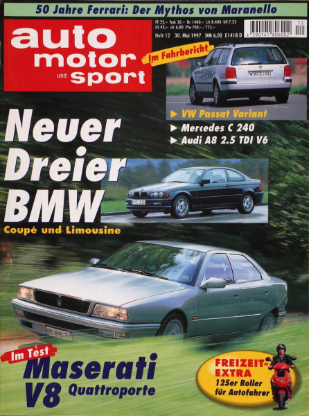 Auto Motor Sport, 30.05.1997 bis 12.06.1997