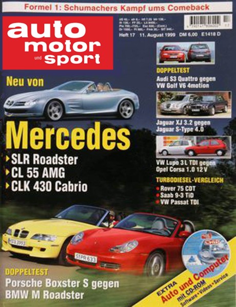 Auto Motor Sport, 11.08.1999 bis 24.08.1999