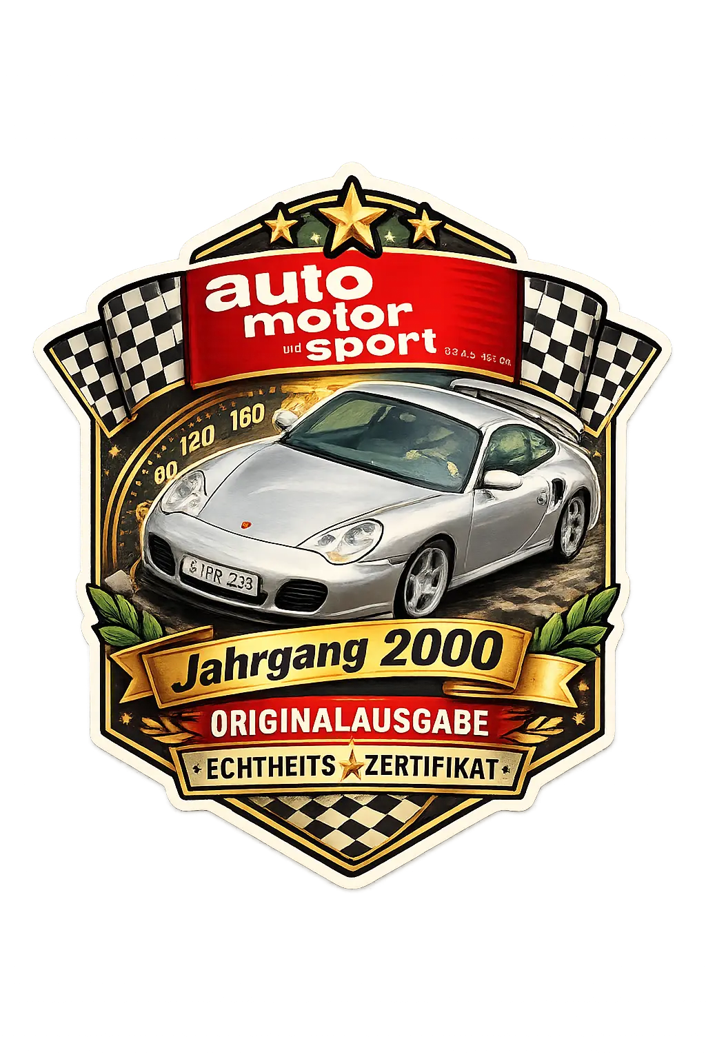 Auto Motor Sport Zeitung Jahrgang 2000 mit Echtheitszertifikat