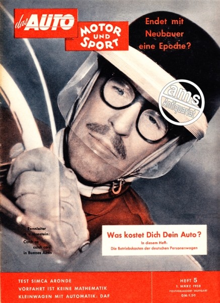 Auto Motor Sport, 01.03.1958 bis 14.03.1958