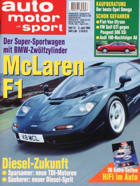 Auto Motor Sport, 03.06.1994 bis 16.06.1994