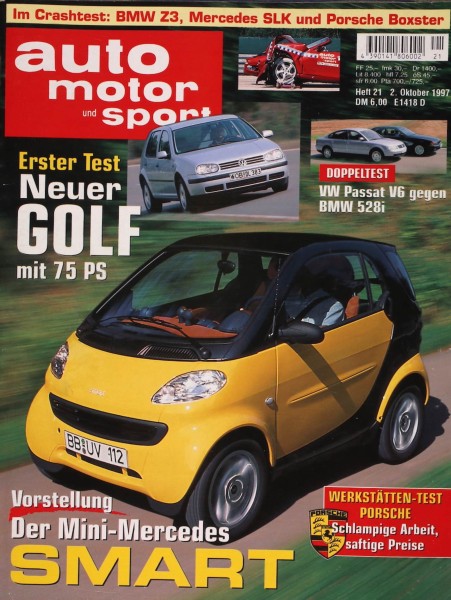 Auto Motor Sport, 02.10.1997 bis 15.10.1997