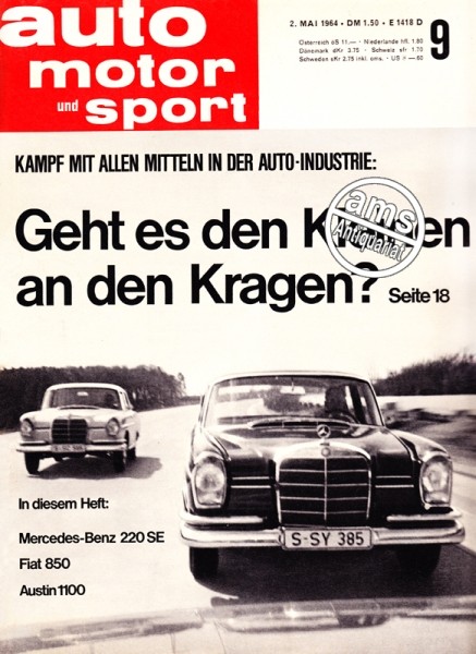 Auto Motor Sport, 02.05.1964 bis 15.05.1964