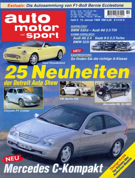 Auto Motor Sport, 13.01.1999 bis 26.01.1999