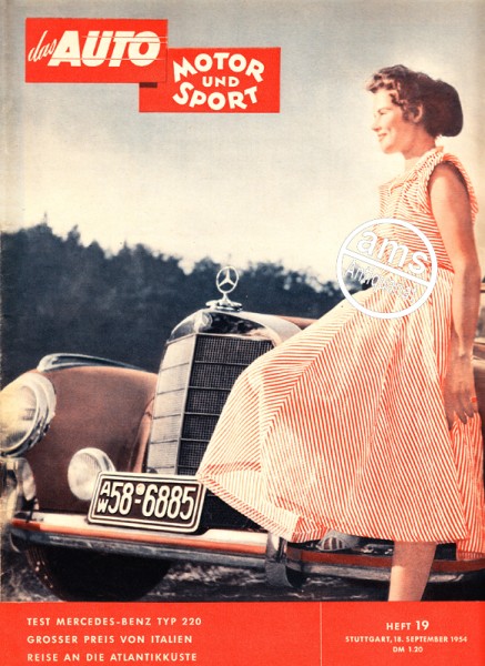 Auto Motor Sport, 18.09.1954 bis 01.10.1954