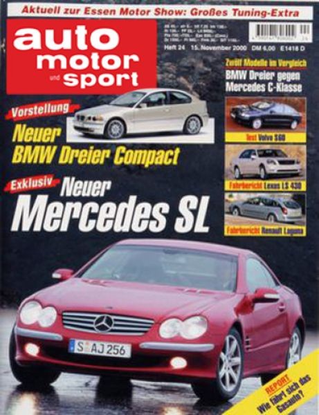 Auto Motor Sport, 15.11.2000 bis 28.11.2000