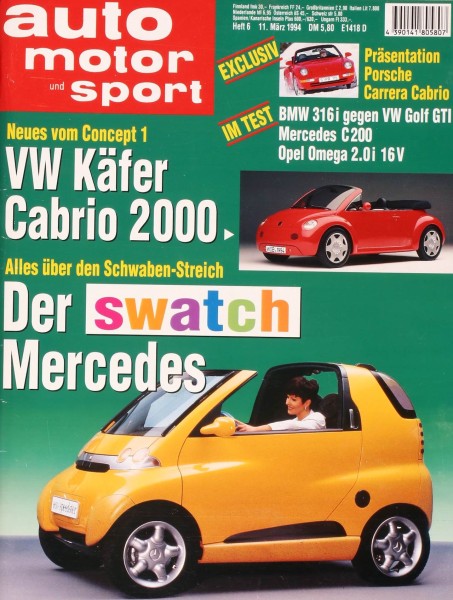 Auto Motor Sport, 11.03.1994 bis 24.03.1994