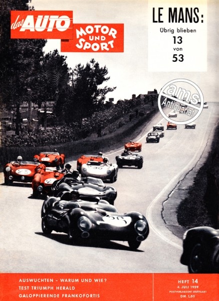 Auto Motor Sport, 04.07.1959 bis 17.07.1959