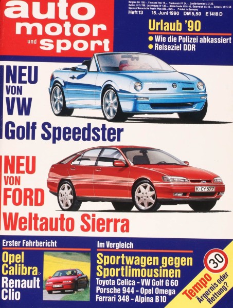 Auto Motor Sport, 15.06.1990 bis 28.06.1990