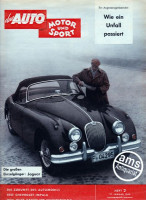 2/1959: Ein Augenzeugenbericht: Wie ein Unfall passiert; Die großen Einzelgänger - Jaguar Mark VIII mit Jaguar Chronik; Die Zukunft des Automobils; Test:...